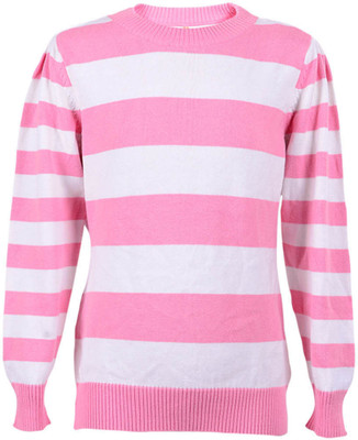 50% OFF on Ello Striped Round Neck Casual Girl's Sweater 50% OFF on Ello Striped Round Neck Casual Girl's Sweater