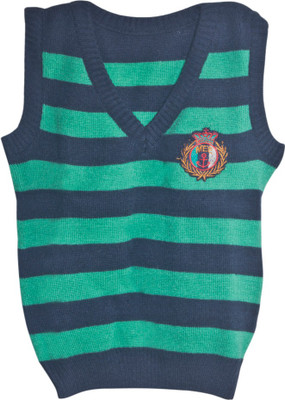 Mee Mee Striped V-neck Casual Baby Boy's Reversible Sweater Mee Mee Striped V-neck Casual Baby Boy's Reversible Sweater