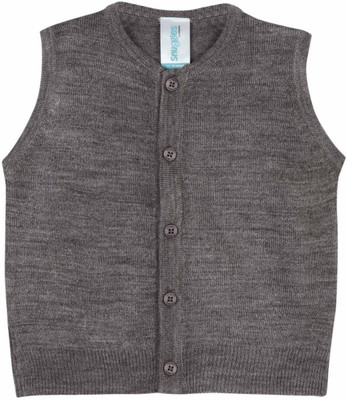 Snuggles Solid Round Neck Casual Baby Boy's Sweater Snuggles Solid Round Neck Casual Baby Boy's Sweater