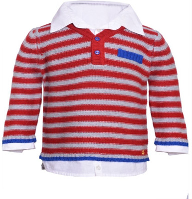 40% OFF on Yellow Apple Solid V-neck Casual Baby Boy's Sweater 40% OFF on Yellow Apple Solid V-neck Casual Baby Boy's Sweater