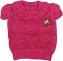 18% OFF on Camey Self Design Round Neck Casual Baby Girl's Sweater 18% OFF on Camey Self Design Round Neck Casual Baby Girl's Sweater