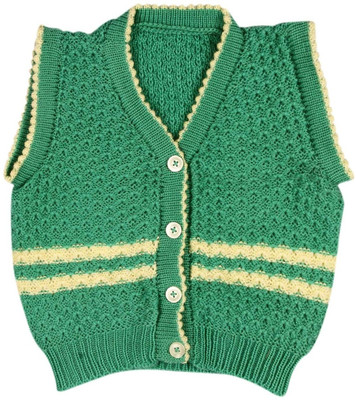 25% OFF on Snuggles Self Design V-neck Casual Baby Boy's Sweater 25% OFF on Snuggles Self Design V-neck Casual Baby Boy's Sweater
