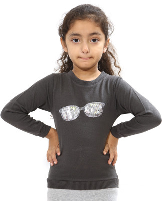 31% OFF on Bio Kid Solid Round Neck Casual Girl's Sweater 31% OFF on Bio Kid Solid Round Neck Casual Girl's Sweater