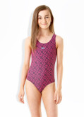 Speedo MONOGRAM All Over SPLASHBACK Printed Girl's Swimsuit Speedo MONOGRAM All Over SPLASHBACK Printed Girl's Swimsuit