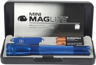 Victorinox Swiss Knife with Mini Maglite Flashlight