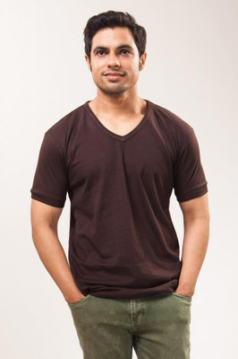 Unisopent Designs Solid Men's V-neck T-Shirt Unisopent Designs Solid Men's V-neck T-Shirt