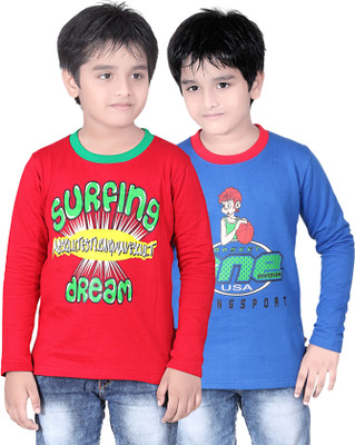 46% OFF on Dongli Printed Boy's Round Neck T-Shirt