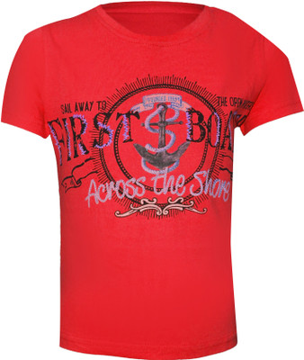 68% OFF on Jazzup Printed Boy's Round Neck T-Shirt