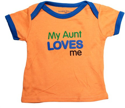 12% OFF on Luvable Friends Printed, Solid Baby Boy's Boat Neck T-Shirt 12% OFF on Luvable Friends Printed, Solid Baby Boy's Boat Neck T-Shirt