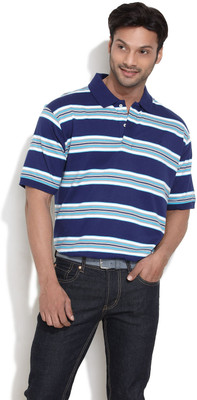 40% OFF on Daniel Hechter Striped Men's Polo T-Shirt