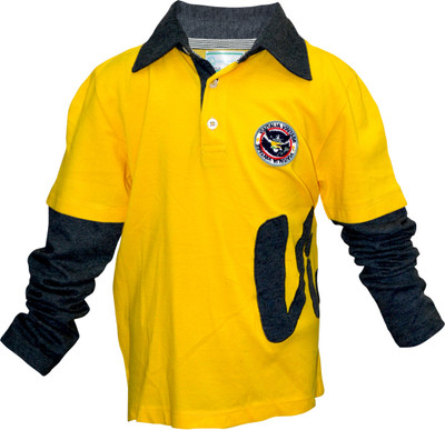 49% OFF on Cool Quotient Solid Boy's Polo T-Shirt 49% OFF on Cool Quotient Solid Boy's Polo T-Shirt