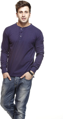 Gritstones Solid Men's Round Neck T-Shirt Gritstones Solid Men's Round Neck T-Shirt