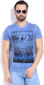 GAS Printed Men's Round Neck T-Shirt GAS Printed Men's Round Neck T-Shirt