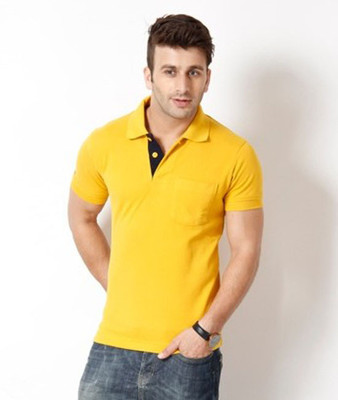 17% OFF on Riverstone Solid Men's Polo T-Shirt