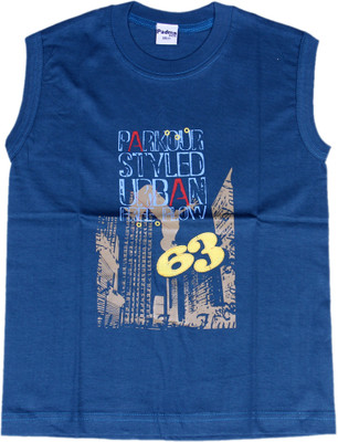 14% OFF on Padma Printed Boy's Round Neck T-Shirt