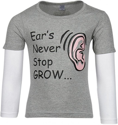 49% OFF on Gkidz Printed Girl's Round Neck T-Shirt