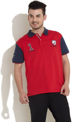 40% OFF on Daniel Hechter Solid Men's Polo T-Shirt