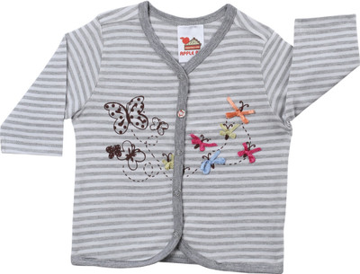 9% OFF on Apple Pie Graphic Print Baby Boy's Henley T-Shirt