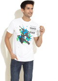 50% OFF on Riot Graphic Print Men's Round Neck T-Shirt 50% OFF on Riot Graphic Print Men's Round Neck T-Shirt