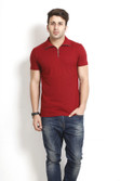 23% OFF on Gritstones Solid Men's Polo T-Shirt 23% OFF on Gritstones Solid Men's Polo T-Shirt