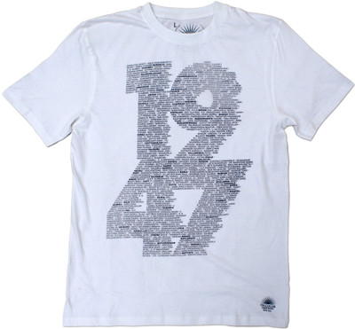 Tricolor Nation Graphic Print Men's Round Neck T-Shirt Tricolor Nation Graphic Print Men's Round Neck T-Shirt