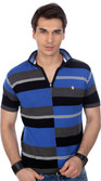 Stride Striped Men's Polo T-Shirt Stride Striped Men's Polo T-Shirt