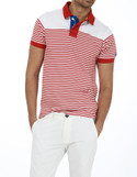 Basics Striped Men's Polo T-Shirt Basics Striped Men's Polo T-Shirt