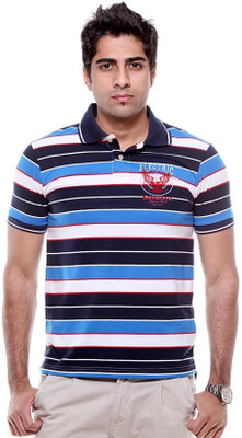 40% OFF on Tog Striped Men's Polo T-Shirt