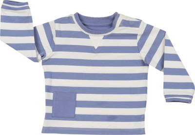 30% OFF on Toffee Moon Striped Baby Boy's Round Neck T-Shirt