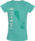 Imagica Printed Girl's Round Neck T-Shirt