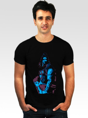 Incynk Printed Men's Round Neck T-Shirt