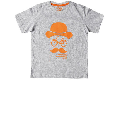 SuperYoung Printed Boy's Round Neck T-Shirt