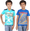 65% OFF on Maringo Classic Printed Boy's Round Neck T-Shirt