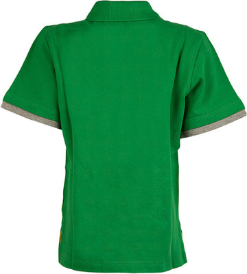 59% OFF on Cool Quotient Solid Boy's Polo Neck T-Shirt