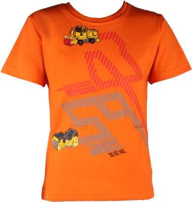 50% OFF on JAZZUP Printed Boy's Round Neck T-Shirt