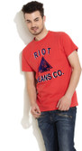 50% OFF on Riot Printed Men's Round Neck T-Shirt 50% OFF on Riot Printed Men's Round Neck T-Shirt