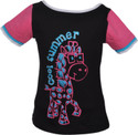 49% OFF on Cool Quotient Graphic Print Girl's Round Neck T-Shirt