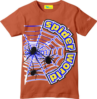 14% OFF on Grasshopr Graphic Print Baby Boy's Round Neck T-Shirt