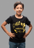 Imagica Printed Boy's Round Neck T-Shirt