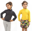 50% OFF on Bio Kid Solid, Striped Girl's Turtle Neck T-Shirt 50% OFF on Bio Kid Solid, Striped Girl's Turtle Neck T-Shirt