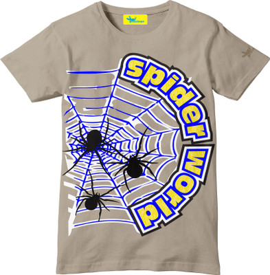 14% OFF on Grasshopr Graphic Print Baby Boy's Round Neck T-Shirt