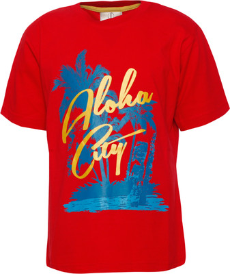 20% OFF on Joshua Tree Printed Boy's Round Neck T-Shirt