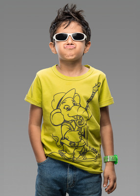 Imagica Printed Boy's Round Neck T-Shirt