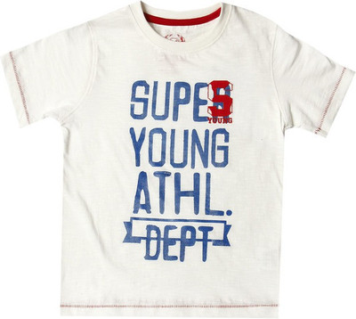 SuperYoung Printed Boy's Round Neck T-Shirt SuperYoung Printed Boy's Round Neck T-Shirt