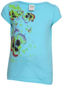 40% OFF on Tales & Stories Graphic Print, Self Design Girl's Round Neck T-Shirt