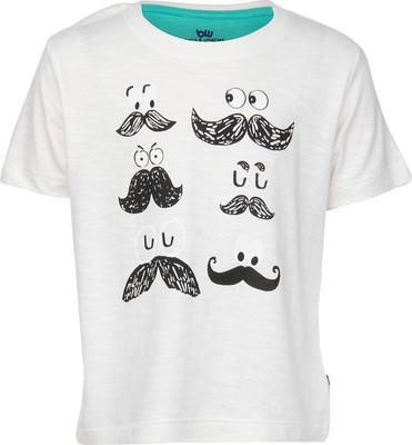 39% OFF on Bells and Whistles Printed Boy's Round Neck T-Shirt