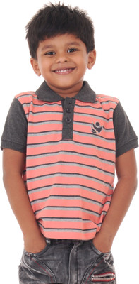 31% OFF on Bio Kid Striped Baby Boy's Polo T-Shirt
