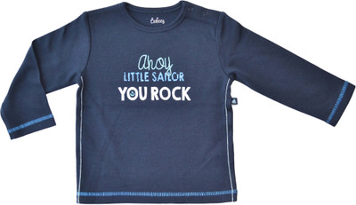 Babeez Solid Baby Boy's Round Neck T-Shirt Babeez Solid Baby Boy's Round Neck T-Shirt