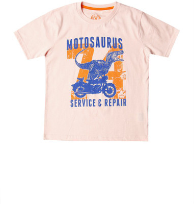 SuperYoung Printed Boy's Round Neck T-Shirt