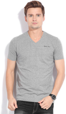 Status Quo Solid Men's V-neck T-Shirt